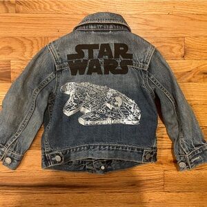 GAP Star Wars jean denim jacket toddler 18 - 24 months